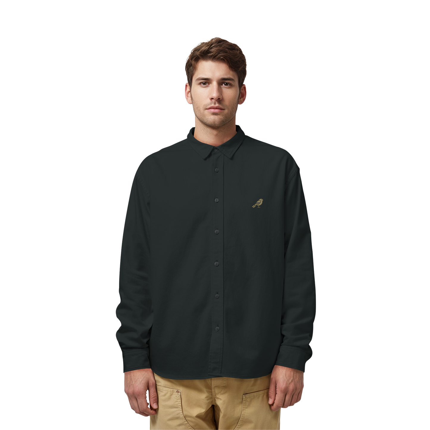 Gold Edition - Organic Relaxed Button-Up Shirt